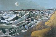 Caspar David Friedrich Paul Nash, Totes Meer Spain oil painting artist